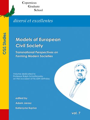 cover image of Models of European Civil Society